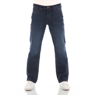 Mustang Herren Jeans Big Sur Regular Fit Regular Fit Denim Blue Normaler Bund Reißverschluss L 30