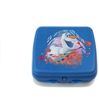 TUPPERWARE Lunchbox To Go Sandwich-Box blau Disney "Frozen" "Olaf"