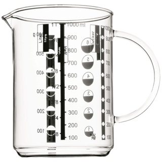 WMF Messbecher 1,0 Liter aus Glas