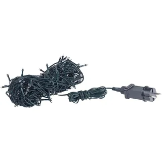 Lunartec LED-Lichterkette spritzwassergeschützt 16 m warmweiß