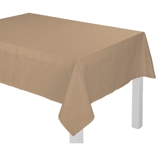 Tischdecke WIRTH "Westport" Tischdecken Gr. B/L: 120 cm x 120 cm, 1 St., quadratisch, grau (taupe) Tischdecken