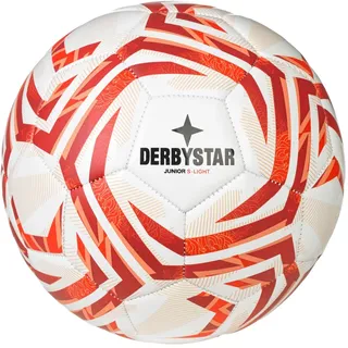 derbystar Junior S-Light 290g Leicht-Fußball Kinder weiß/rot 4