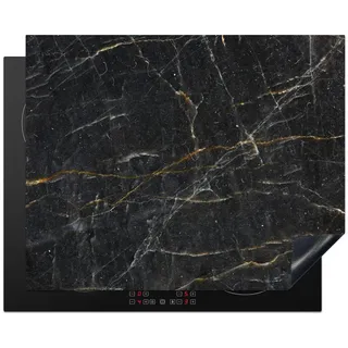onlywow Herdabdeckplatte 65x52 cm 65 x 52 cm Gold