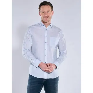 engbers Herren Hemd "My Favorite" Blau regular uni - 4XL
