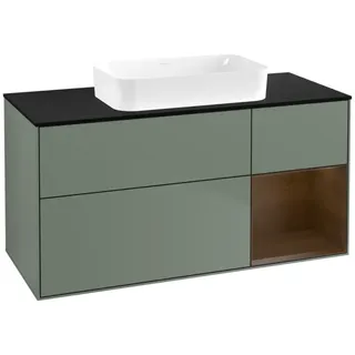 Villeroy & Boch Waschtischunterschrank 120 x 60,3 cm Grün
