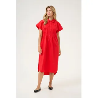 Culture Kleid Blusenkleid Rot M