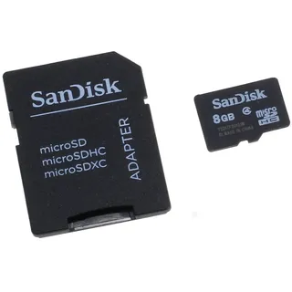 Speicherkarte SanDisk microSD 8GB f. LG GM750