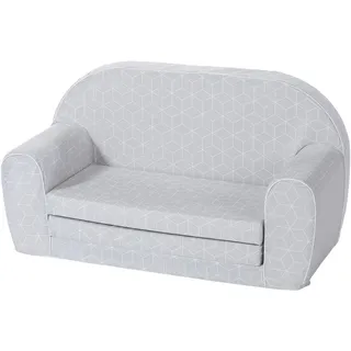 Knorrtoys 68445 - Kindersofa - "Geo cube grey"