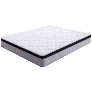 Federkernmatratze mit ergonomischen Modulen, Celya, 25 cm hoch, (Dicke 25 cm, Härte H3, mit Entlastung der Lendenwirbelsäule) weiß 140 cm x 200 cm x 25 cm