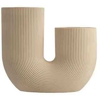 Storefactory Vase STRAVALLA beige 24x7x21cm
