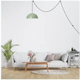 Bamyum Pendelleuchte Pendelleuchte Lipeo mit Stecker Metall, Modern Hängelampe, ohne Leuchtmittel grün