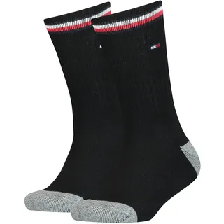 Tommy Hilfiger Iconic Sportsocken 2 Paare Schwarz 31-34