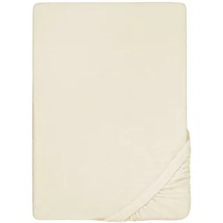 Frottee-Stretch 140 x 200 - 160 x 200 cm beige