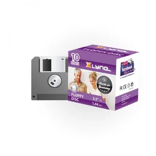 xlyne 9010000 3.5 Zoll Diskette 1.44 MB 10 St.,