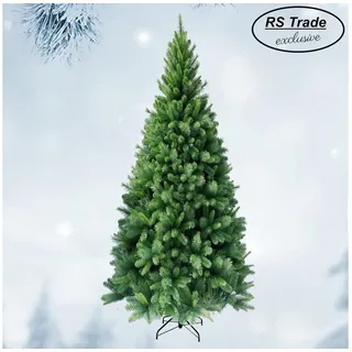 RS Trade Künstlicher Weihnachtsbaum HXT 1101 SLIM Weihnachtsbaum grün 180 cm
