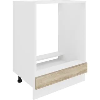 VCM Ofenschrank Esilo 60 x 82 x 46 cm Braun