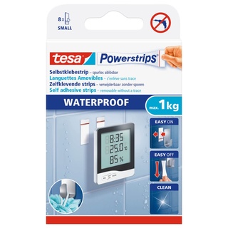 tesa Powerstrips® Waterproof Small