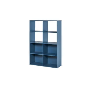 VOX Bücherregal  Stige , blau , Maße (cm): B: 94 H: 142 T: 35