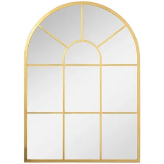 Homcom Wandspiegel 70 x 50 cm Gold