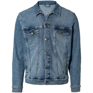 LIVERGY® Herren Jeansjacke (Dunkelblau, S (44/46))