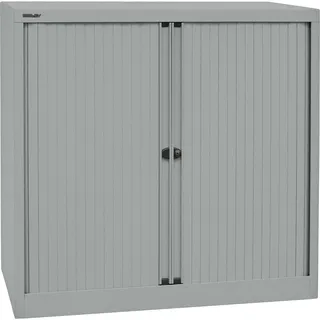 BISLEY EuroTambour Rollladenschrank 100 x 43 x 103 cm silber
