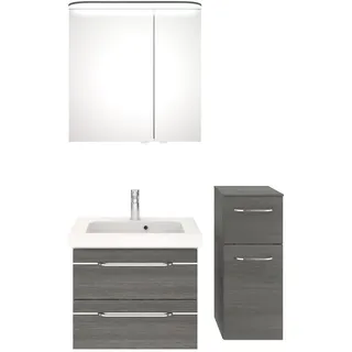 Pelipal Balto Sprint Komplett-Set Waschtischunterschrank Spiegelschrank...