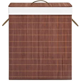 vidaXL Bambus-Wäschekorb Braun 100 L
