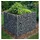 Gabionenhochbeet 90 x 90 x 100 cm