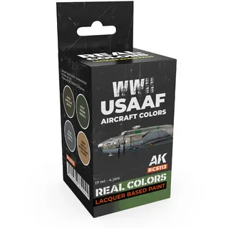 AK Real Colors WWII USAAF Aircraft Colors SET