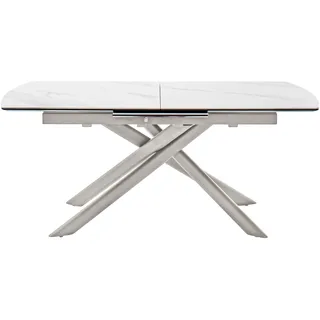 MCA Furniture Vanino 180 x 76 x 90 cm weiß marmoriert
