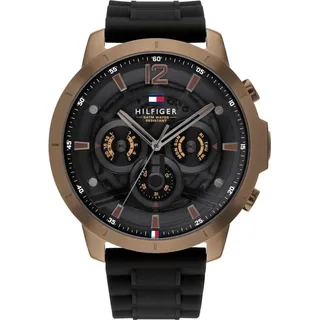 Tommy Hilfiger Luca 1710491 Herrenuhr - Braun/Schwarz