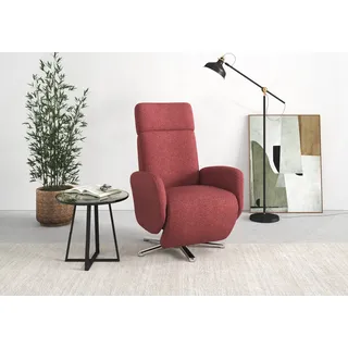TV-Sessel SIT & MORE "Grenoble, inkl. Kopfteilverstellung", lila (chianti), B:71cm H:110cm T:82cm, Sessel, wahlweise mit 2 Motoren, Akku & Aufstehhilfe