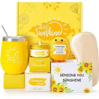 Geschenkset Geburtstag Frauen Freundin Kollegin Sun Gift