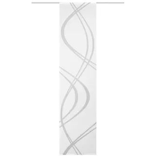 Schmidt Schiebevorhang Tiberio 60 x 245 cm Polyester Grau
