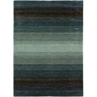 Rug Studios Teppich RAINBOW 1201, Rechteckig, Höhe: 19 mm, Handgefertigt, 250 x 300 cm, Grau grau 250 cm x 300 cm x 19 mm