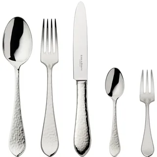Robbe & Berking Martelé 30-teiliges Menübesteck für 6 Personen (925 Sterlingsilber)