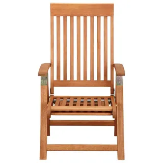Merxx Comodoro Klappsessel mit Fußteil 62 x 63 x 110 cm braun