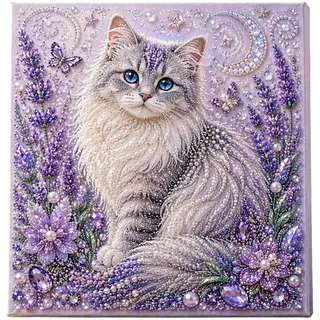 Luliouy Animal Pearl Art DIY Craft Kit, 5D Diamond Painting for Adults Beginner, Handmade Pearl Beads Diamond Dots Painting Gem Sparkling Horse Home Wall Decoration, Home Room Decoration(F)