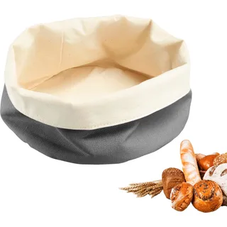 Westmark Brottasche Rund Baumwolle Anthrazit/Beige