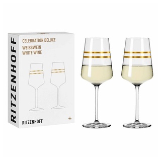Ritzenhoff Weißweinglas Celebration Deluxe 001, Kristallglas bunt