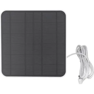 für Ring Solar Panel, 12 W Solar Panel Kamera Ladegerät für Ring für Kamera für Stick Up Cam 2. und 3. Generation IP65 Wasserdicht Verstellbar Wandmontage (WHITE)