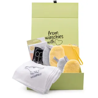 waschies New Born Box 'Pastel' 7 St Set