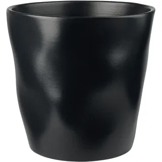 Übertopf Cashmere Schwarz matt