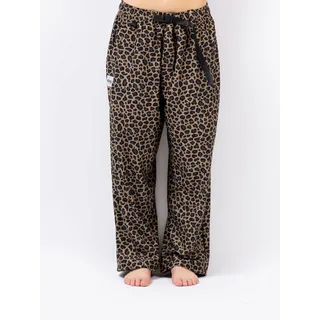 Eivy Versa Travel Pants Regular Leopard Braun S