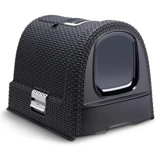Curver Katzentoilette 51,5 x 38,5 x 40 cm Anthrazit