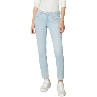 Slim-fit-Jeans MARC O'POLO DENIM "aus stretchigem Organic Cotton" Gr. 27 32, Länge 32, blau Damen Jeans Röhrenjeans
