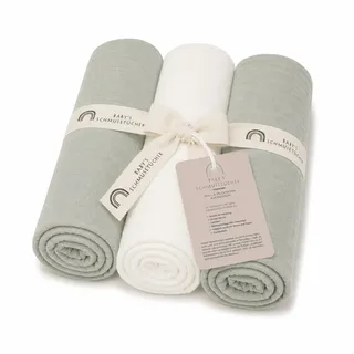 Musselin Spucktücher Baby - Mulltücher Baby Baumwolle - Musselin Tücher | Waschbare Musselin Tücher Baby - OekoTex geprüfte Mullwindeln - 70x70cm Baby Spucktücher für Mädchen & Junge - Spucktuch Set