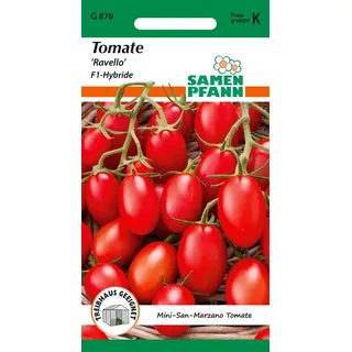 Samen Pfann G878 Tomate Mini-San Marzano Ravello Tomatensamen