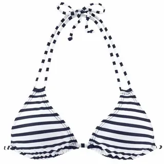 VENICE BEACH Bikini-Top Damen Weiß/Mehrfarbig 40 Cup C/D