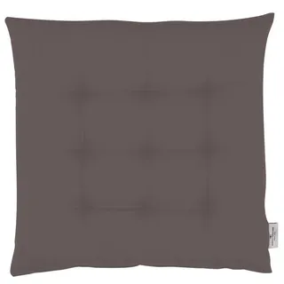 Tom Tailor Sitzkissen, Dunkelgrau, Textil, 40x5x40 cm, Oeko-Tex® Standard 100, Wohntextilien, Kissen, Sitzkissen